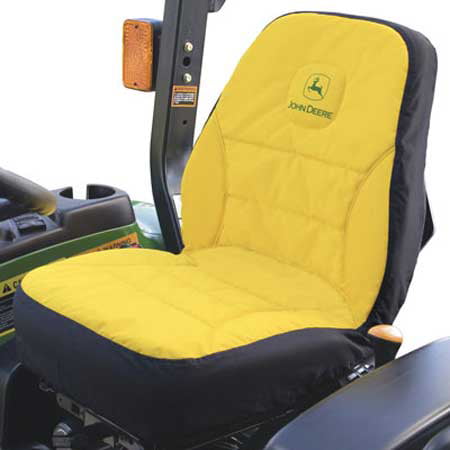 JOHN DEERE Deluxe Seat Cover Medium for Seats up to 15" high LP92624 